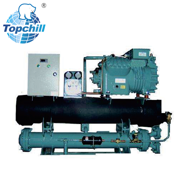 Chiller Enfriado por Agua Semihermético 4-100 Caballos de Fuerza